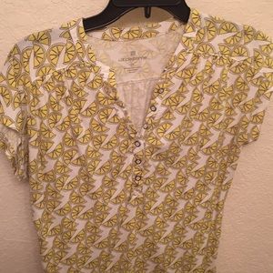 Liz Claiborne Lemon Shirt